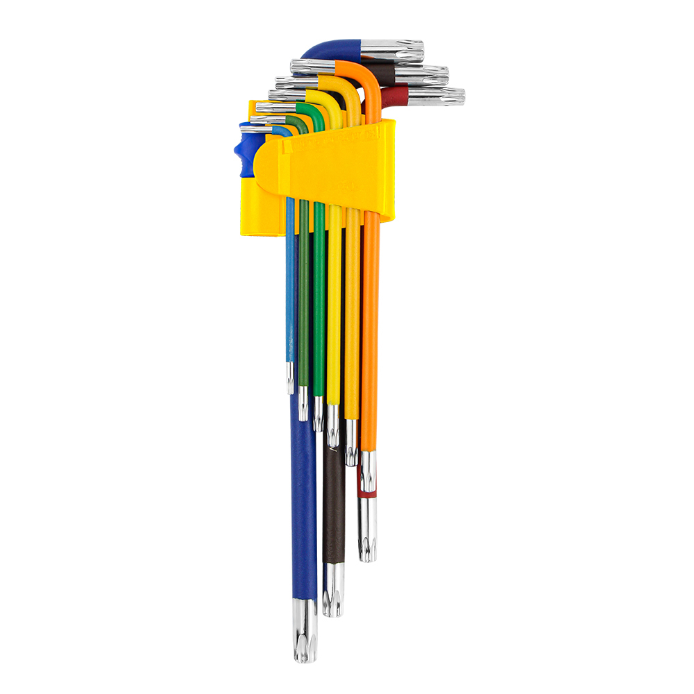 9PCS Brozed Torx Hex Key Set